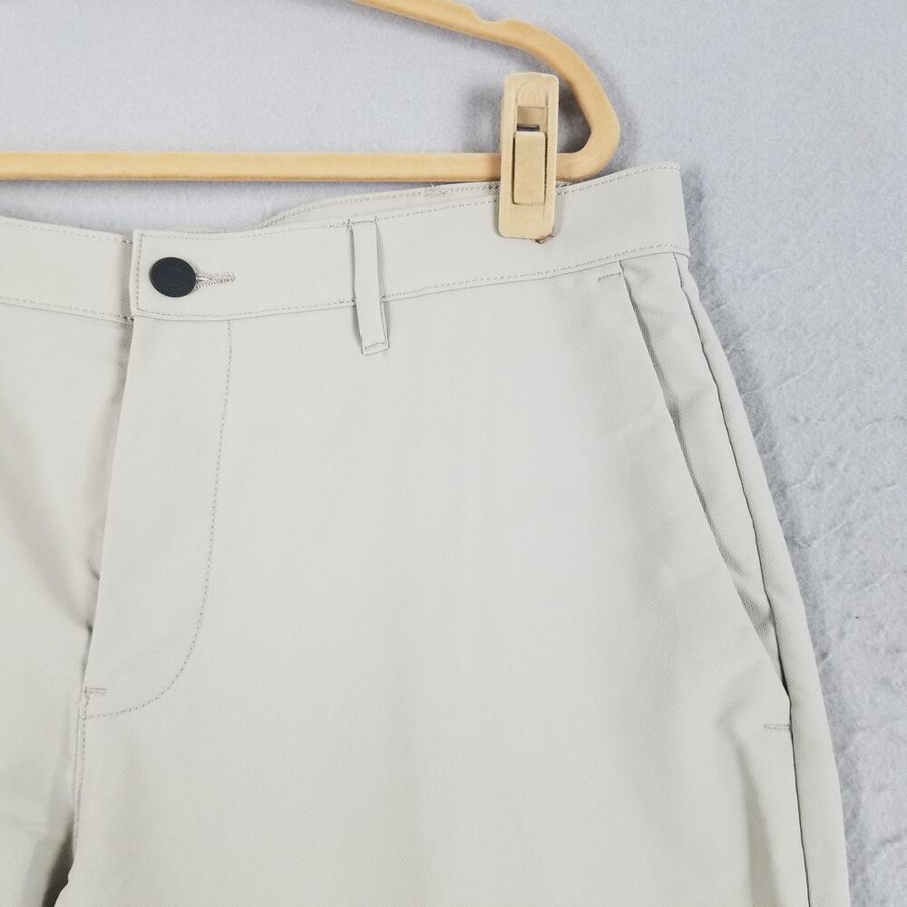 Banana Republic Pants Mens 34x29 Beige Stretch Polyester Golf Travel Lightweight - Picture 5 of 14